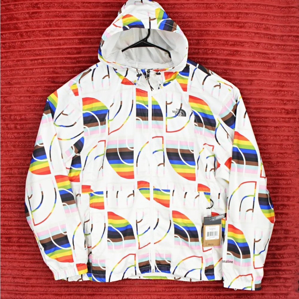 The North Face Men's Hydrenaline Windwall Full Zip Hooded Jacket Windbreaker